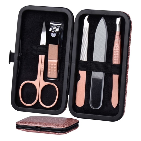 Professional Manicure Nail Care Kit (5-Piece) | Travel Grooming Set | NEW - Picture 2 of 2